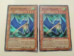 2x Spear Dragon LOD-035 Unlimited Super Rare LP - Image 1