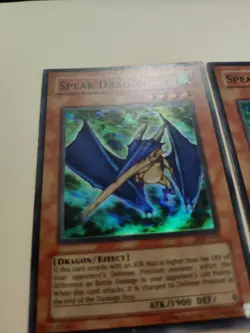 2x Spear Dragon LOD-035 Unlimited Super Rare LP - Image 2