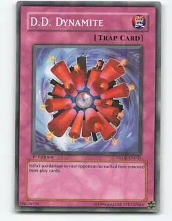 D.D. Dynamite #SDDE-EN035 1st Edition Yugioh Card - Image 1