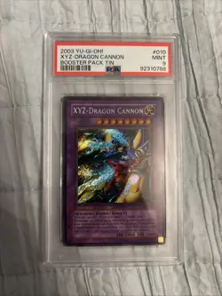 2003 Yu-Gi-Oh! XYZ-Dragon Cannon BPT-010 PSA 9 MINT - Image 1