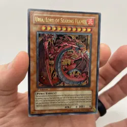 Uria, Lord of Searing Flames (UTR) SOI-EN001 1st Ultimate Rare - Image 1