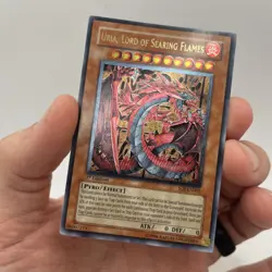 Uria, Lord of Searing Flames (UTR) SOI-EN001 1st Ultimate Rare - Image 3