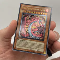 Uria, Lord of Searing Flames (UTR) SOI-EN001 1st Ultimate Rare - Image 4
