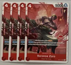 One Piece Roronoa Zoro Playset Bundle – ST21 + OP11 (8 Cards) - Image 2