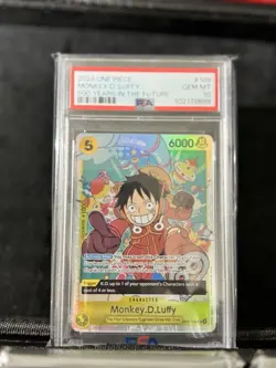 One Piece 2024 OP07-500 Years in the Future #109 Monkey D. Luffy PSA 10 - Image 1