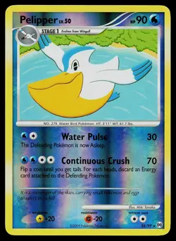 Pokemon Card - Pelipper Arceus 24/99 Rare Reverse Holo - Image 1
