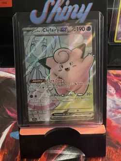 Pokemon TCG Lillie's Clefairy EX Journey Together 173/159 Single Card - Image 1