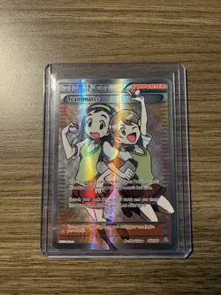 Pokemon TCG 2015 Teamates Full Art Trainer Holo Card 160/160 Primal Clash MP - Image 1