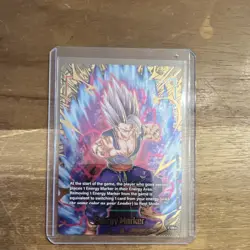 Dragon Ball Super Card Game Gohan Energy Marker Foil Card E-128 by Bandai - Image 1