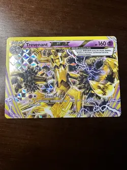 Trevenant BREAK Full Art Holo 160 HP 66/122, 2016 Pokemon TCG Card - Image 1