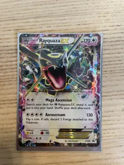 Rayquaza EX Full Art Promo Holo XY69 NM Pokemon TCG Card XY Set - Image 1