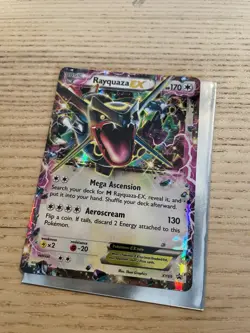 Rayquaza EX Full Art Promo Holo XY69 NM Pokemon TCG Card XY Set - Image 2