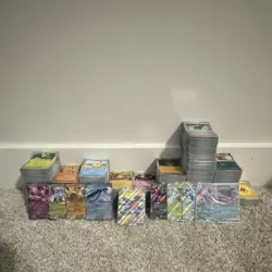 Pokemon TCG Destined Rivals 2500+ cards with ex’s, holos, reverse holos. - Image 1