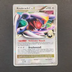 Pokemon TCG Karte - Knakrack C LV.X Promo DP46 Diamond & Pearl 2009 Deutsch - Image 2