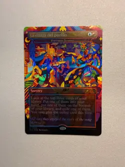 La danza del pueblo (Expressive Iteration - Foil) - MTG Secret Lair #2060 NM - Image 1