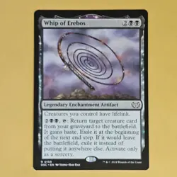 Magic MTG-Whip of Erebos Commander: Duskmourn: House of Horror DSC R #159 - Image 1