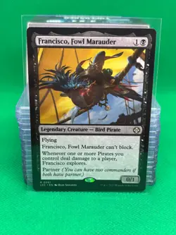 MTG - FRANCISCO, FOWL MARAUDER - Caverns of Ixalan Com (R) - Image 1