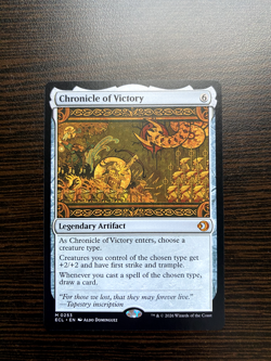 Chronicle of Victory - Lorwyn Eclipsed (ECL) - MTG Regular NM - Image 1