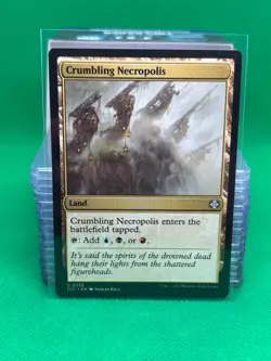 MTG - CRUMBLING NECROPOLIS - Lost Cavern of Ixalan Commander (U) - Image 1