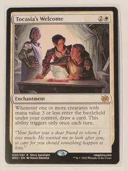 Tocasia's Welcome - The Brothers' War #030 NM MTG Magic the Gathering - Image 1