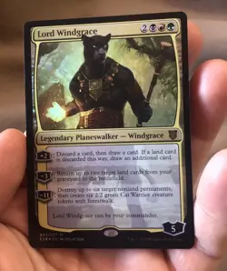 NM Foil Lord Windgrace, MTG, Commander 2018, Magic the Gathering, 42 - Image 1