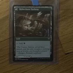 MTG Darkbore Pathway/Slitherbore Pathway Kaldheim Regular Rare - NM - Image 2