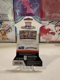 Pokemon Stellar Crown SEALED Sleeved Booster Pack - Image 2