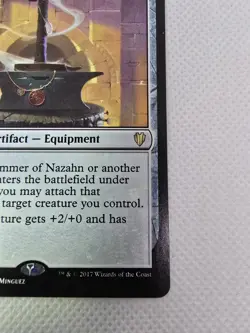 Wizards Hammer of Nazahn Commander 2017 Legendary Artifact Equipment Rare - Image 4