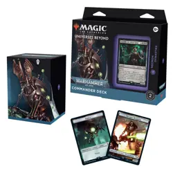 MTG Magic The Gathering Necron Dynasties Commander Deck Warhammer 40k Sealed - Image 1