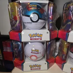 4x Pokemon TCG Sam’s 3-pack Pokeball Tin with 2 Kanto Power Tins 820650106361 - Image 1