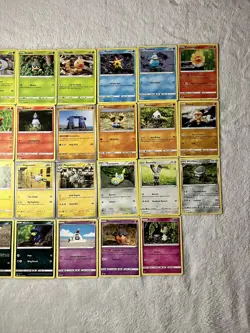 Pokemon TCG Yuka Morii Clay Pokemon 30 Card Lot – No Duplicates – LP/NM - Image 3