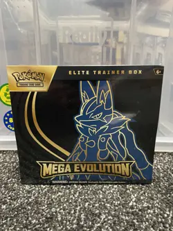 Pokemon TCG Mega Evolution Lucario Elite Trainer Box ETB SEALED See Pictures - Image 1