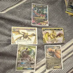 Pokemon Card Lot - Rayquaza EX, Crobat BREAK, Mandibuzz BREAK, Shiftry GX, Drag… - Image 1