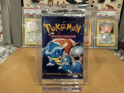 Pokemon TCG Base Set Booster Pack Vintage WOTC 1999 SEALED NEW - Image 1