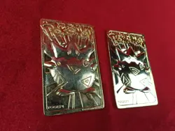 Pokemon Togepi 23K Gold Plated Card Nintendo 1999 Burger King Lot Of 2 - Image 2
