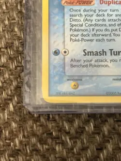 2005 Pokemon Ditto (Squirtle) EX Delta Species 40/113 - Image 5