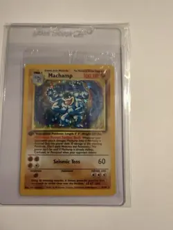SEALED Pokemon Machamp 008/102 Deck Exclusives Holo Rare 1st Edition 100 HP 1999 - Image 4