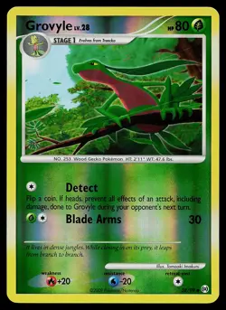 Pokemon Card - Grovyle Arceus 38/99 Uncommon Reverse Holo - Image 1