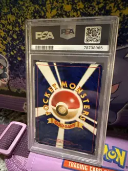 1999 Pokemon Japanese Gym 2 Blaine's Charizard Holo PSA 8 - Image 2