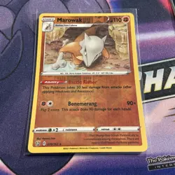 Marowak 070/163 Pokemon Card SWSH Battle Styles Rare Reverse Holo - Image 1