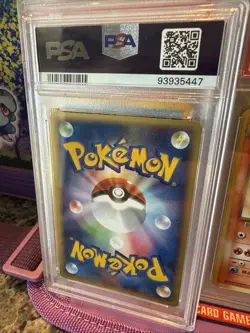 2002 Pokemon Japanese Eevee Split Earth 1st Edition PSA 10 - Image 2