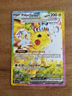 Pikachu ex 238/191 SIR Pokemon Surging Sparks - Pack Fresh - PSA 9/10 Candidate - Image 1