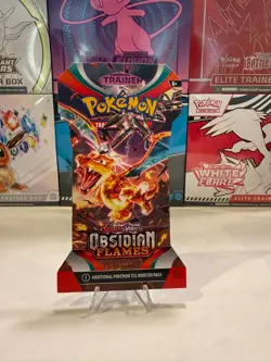 Pokemon TCG Obsidian Flames Sleeved Booster Pack (Random Art) - Image 1