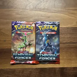 🔥 2x Pokemon Scarlet & Violet Temporal Forces Sleeved Booster Pack (Random Art) - Image 1