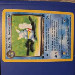 Pokemon Team Rocket 1st Edition Squirtle & Dark Wartortle US - Image 3