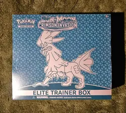 Pokemon TCG: Sun and Moon Crimson Invasion Elite Trainer Box (Sealed) - Image 1