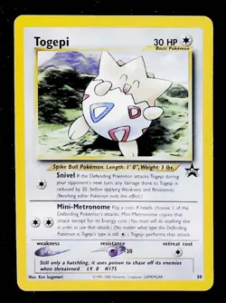Pokemon TCG - Togepi - Black Star Promo #30 - Image 1