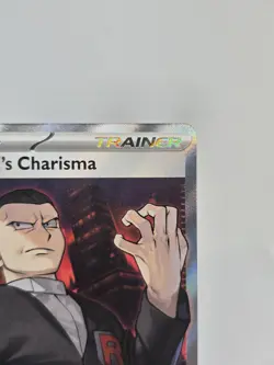 Giovanni's Charisma 197/165 Full Art SR Pokemon 151 English - Image 4
