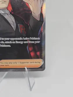Giovanni's Charisma 197/165 Full Art SR Pokemon 151 English - Image 5