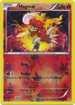 Pokemon - Magmar - 16/83 - Common - Reverse Holo - Generations - NM - Image 1